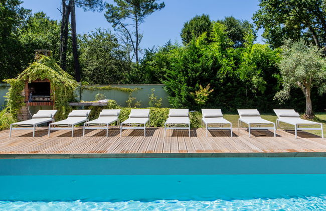 Casa de 5 quartos em Magescq com piscina privada e jardim - Foto 28