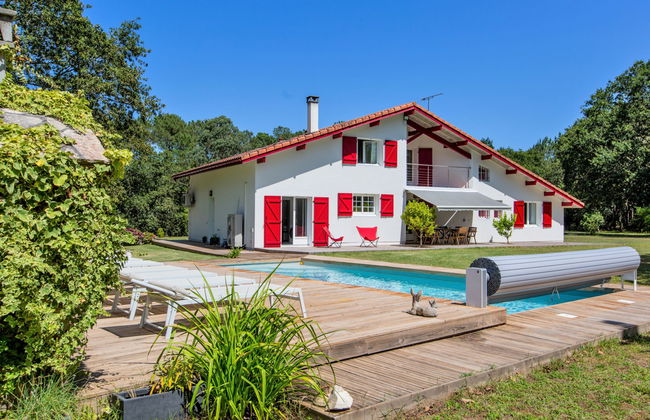 Casa de 5 quartos em Magescq com piscina privada e jardim - Foto 1