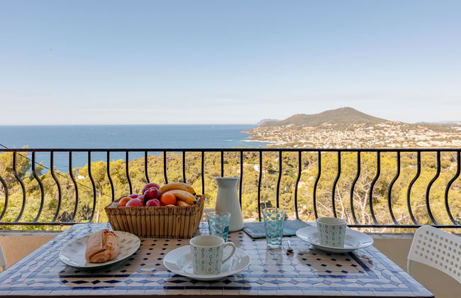 Apartamento de 1 quarto em Carqueiranne com terraço - Foto 1