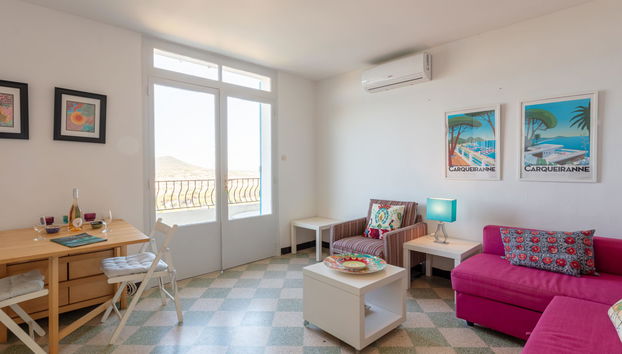 Apartamento de 1 quarto em Carqueiranne com terraço - Foto 4