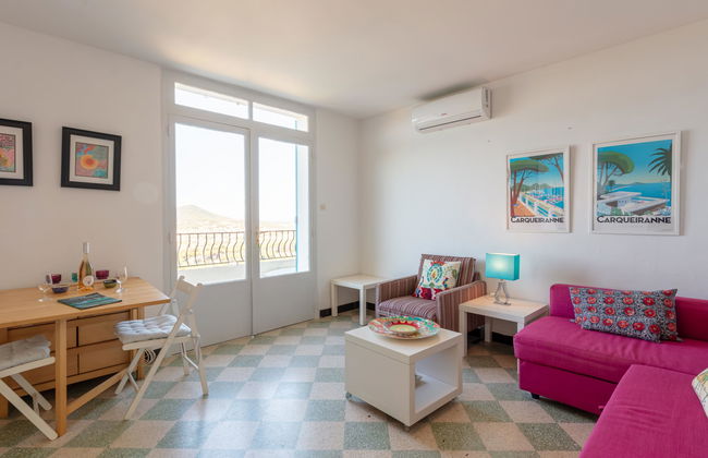 Apartamento de 1 quarto em Carqueiranne com terraço - Foto 4