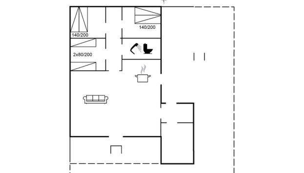 Haus mit 3 Schlafzimmern in Hurup Thy mit terrasse - Foto 2