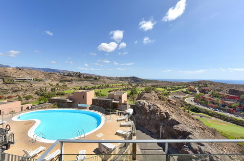 Photo 5 - Maison de 3 chambres à San Bartolomé de Tirajana avec piscine et vues à la mer