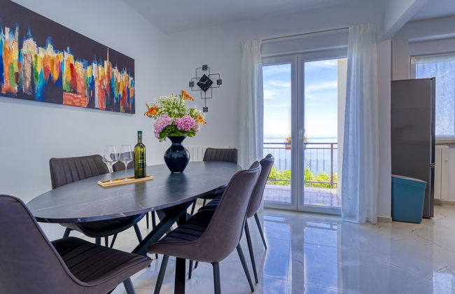 Apartamento de 3 quartos em Lovran com piscina e jardim - Foto 5
