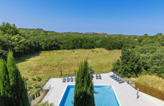 Casa de 4 quartos em Buje com piscina e jardim - Foto 18