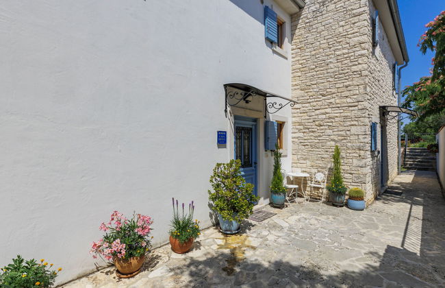 Casa de 4 quartos em Buje com piscina e jardim - Foto 38