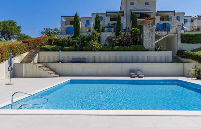 Casa de 4 quartos em Buje com piscina e jardim - Foto 34