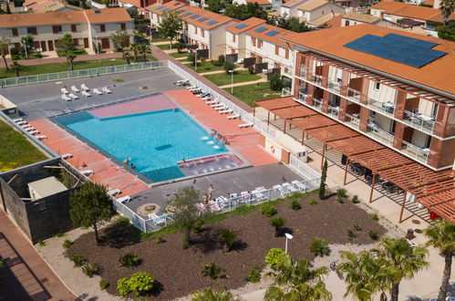 Foto 15 - Apartamento de 1 habitación en Argelès-sur-Mer con piscina y jardín