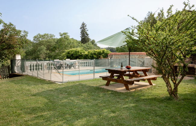 Casa de 1 quarto em Épertully com piscina privada e jardim - Foto 20