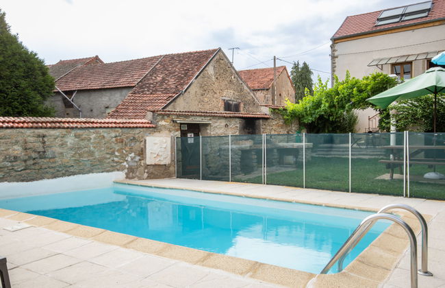 Casa de 1 quarto em Épertully com piscina privada e jardim - Foto 19