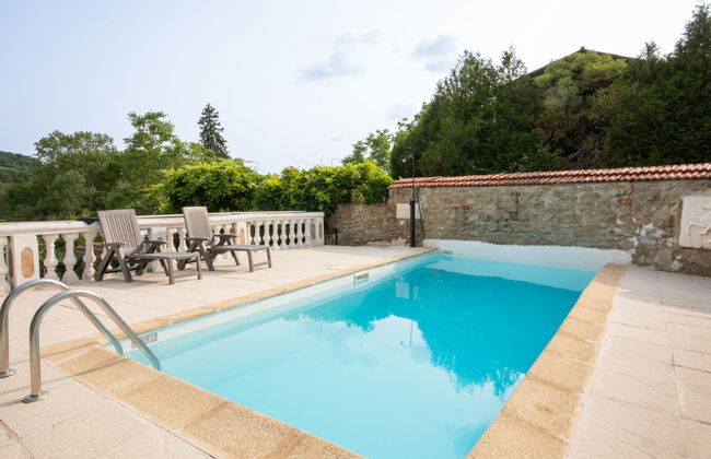 Casa de 1 quarto em Épertully com piscina privada e jardim - Foto 16