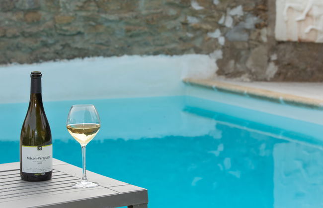 Casa de 1 quarto em Épertully com piscina privada e jardim - Foto 37