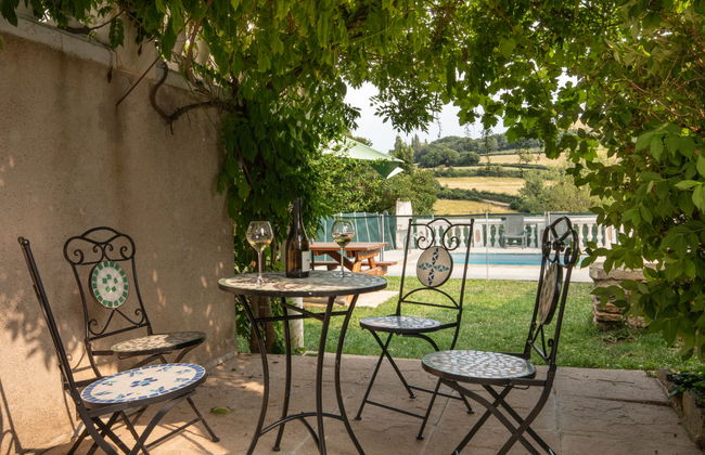 Casa de 1 quarto em Épertully com piscina privada e jardim - Foto 3