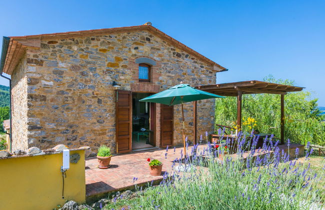 Apartment in Castelnuovo di Val di Cecina with swimming pool and garden - Photo 1