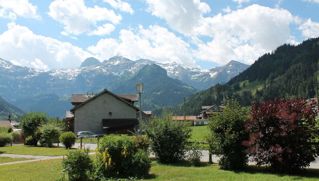 Apartment mit 1 Schlafzimmer in Lenk mit garten - Foto 2