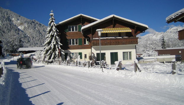 Apartment mit 1 Schlafzimmer in Lenk mit garten - Foto 5