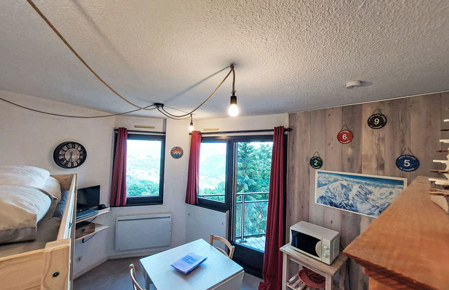 Apartamento de 1 quarto em Villarembert com piscina - Foto 9