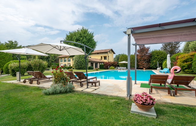 Casa de 4 quartos em Costigliole d'Asti com piscina privada e jardim - Foto 45