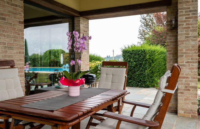 Casa de 4 quartos em Costigliole d'Asti com piscina privada e jardim - Foto 34