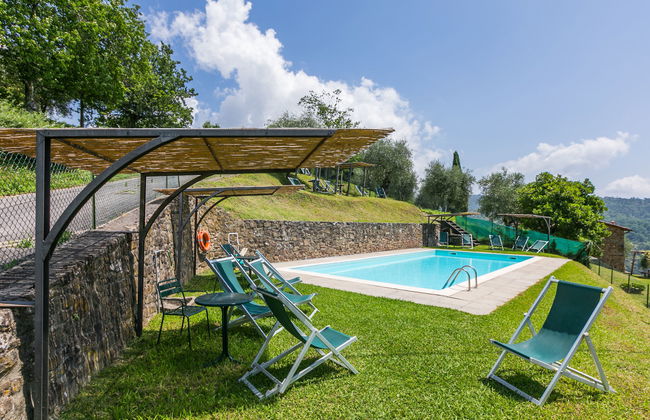 Apartment mit 2 Schlafzimmern in Pescia mit schwimmbad und garten - Foto 29