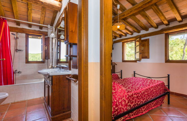 3 bedroom Apartment in Riparbella with swimming pool and garden - Photo 28