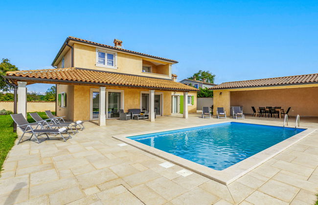 Casa de 4 quartos em Svetvinčenat com piscina privada e jardim - Foto 25