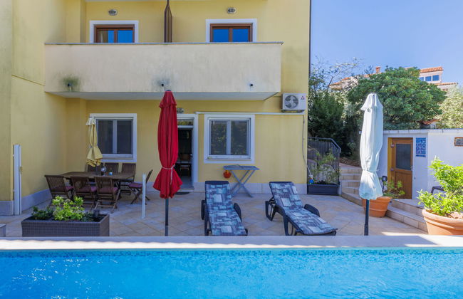 Apartamento de 3 quartos em Ližnjan com piscina e jardim - Foto 36