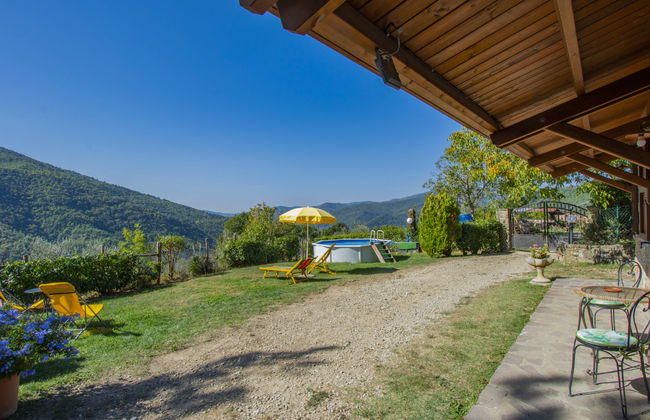 Casa de 3 quartos em Dicomano com piscina privada e jardim - Foto 21