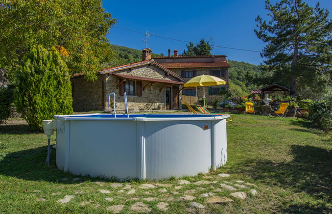 Casa de 3 quartos em Dicomano com piscina privada e jardim - Foto 15