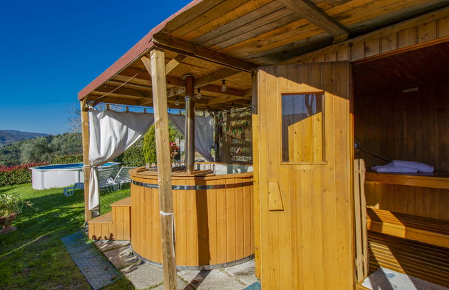Casa de 3 quartos em Dicomano com piscina privada e jardim - Foto 26