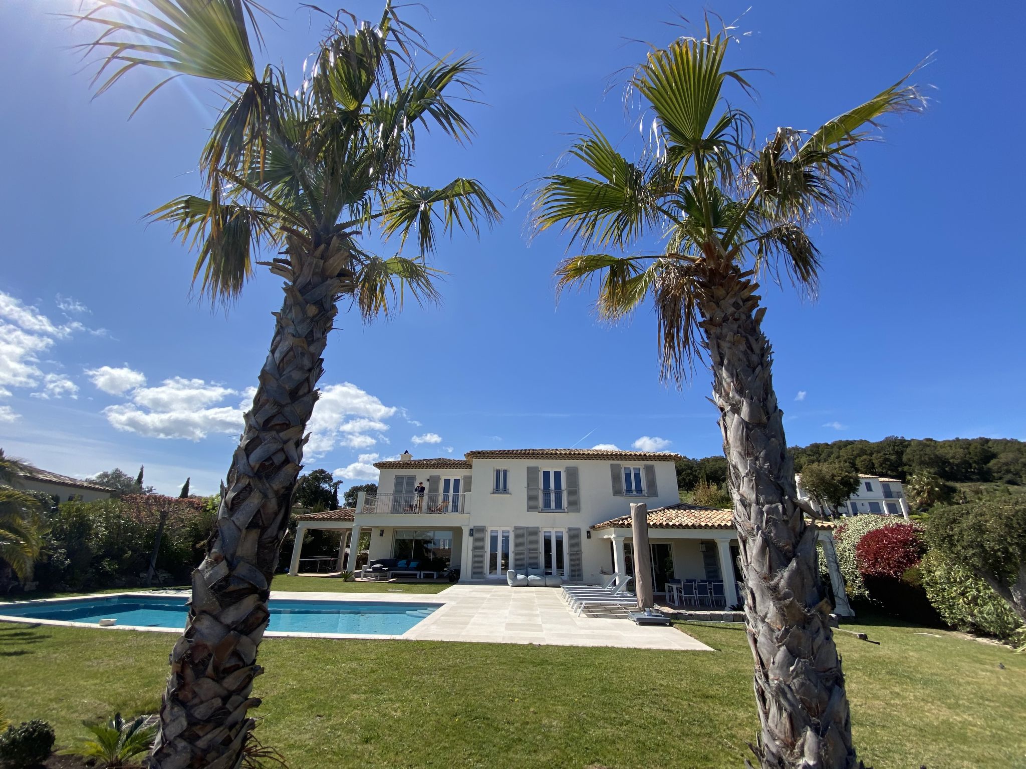 Foto 2 - Casa de 4 habitaciones en Grimaud con piscina privada y vistas al mar