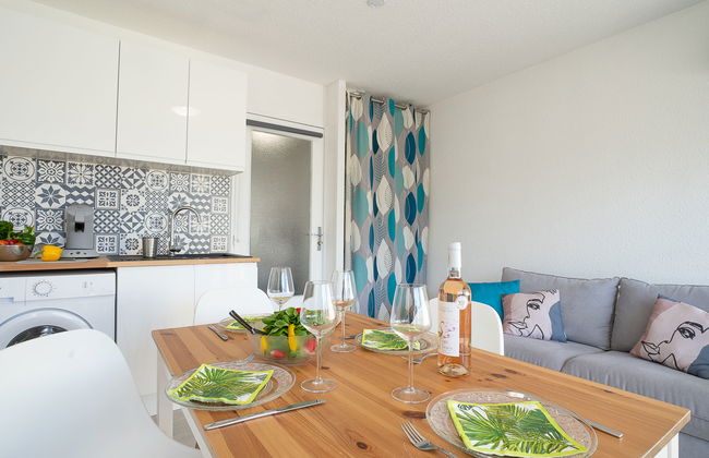 Apartamento de 1 quarto em La Grande-Motte com piscina e terraço - Foto 12