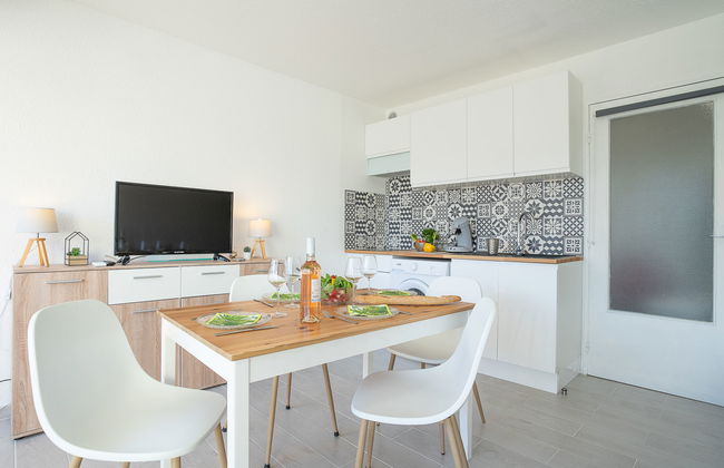 Apartamento de 1 quarto em La Grande-Motte com piscina e terraço - Foto 9