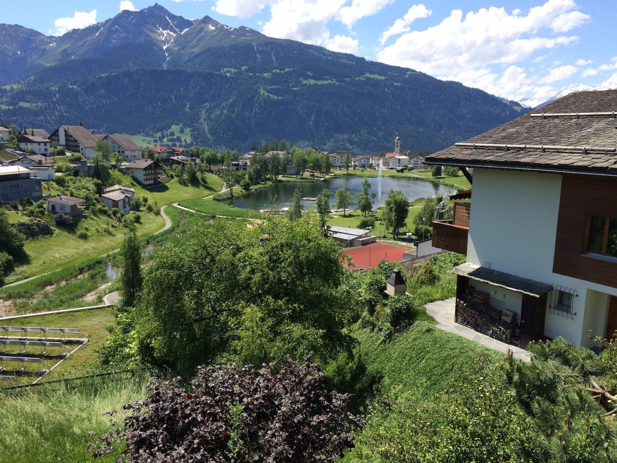 Foto 16 - Apartamento en Laax con jardín y terraza