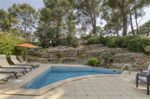 Foto 6 - Casa de 3 quartos em La Cadière-d'Azur com piscina privada e vistas do mar
