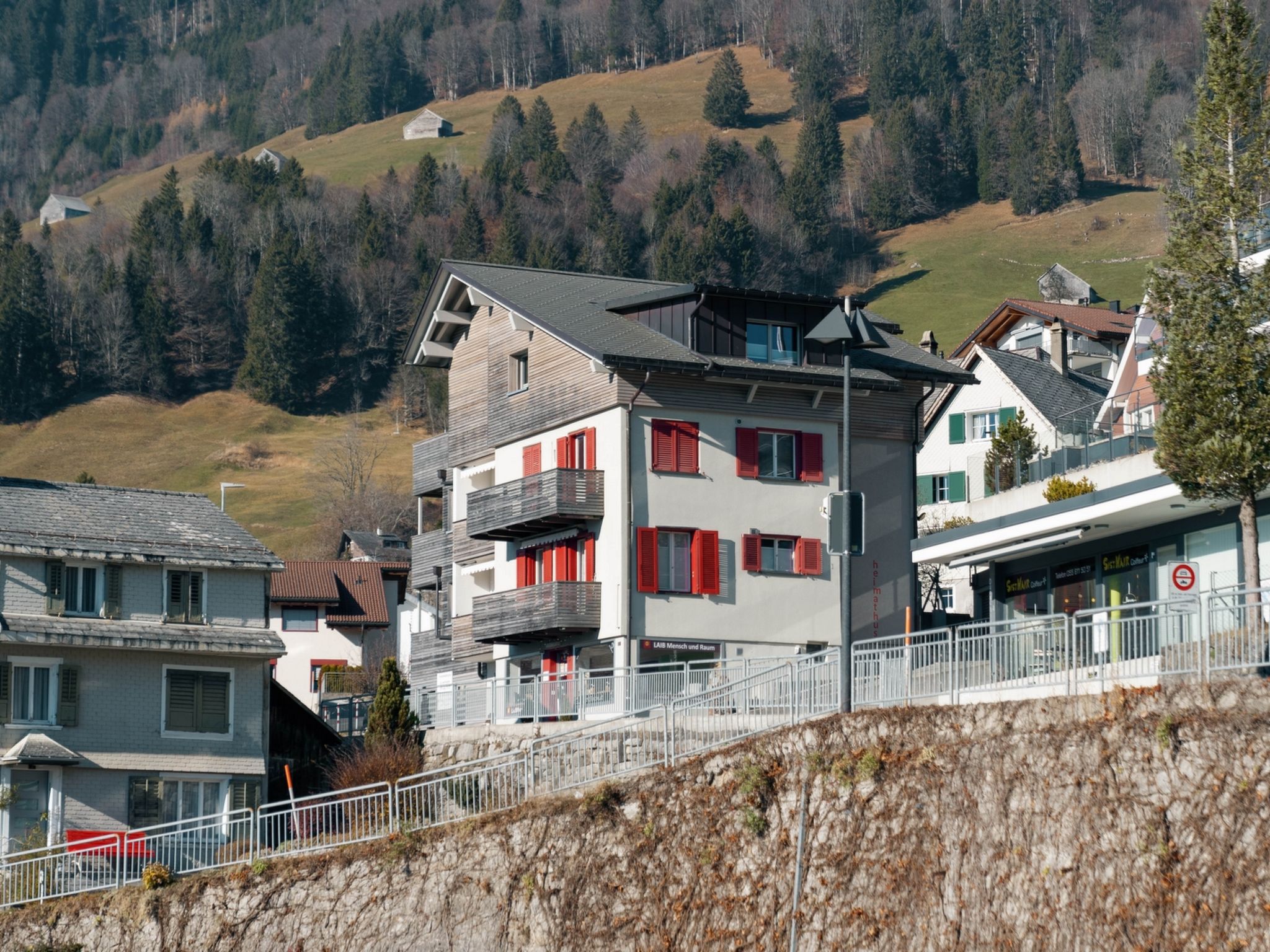 Photo 11 - Appartement de 1 chambre à Amden avec vues sur la montagne