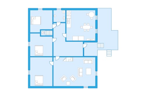 Foto 20 - Haus mit 3 Schlafzimmern in Vikbolandet mit garten und terrasse