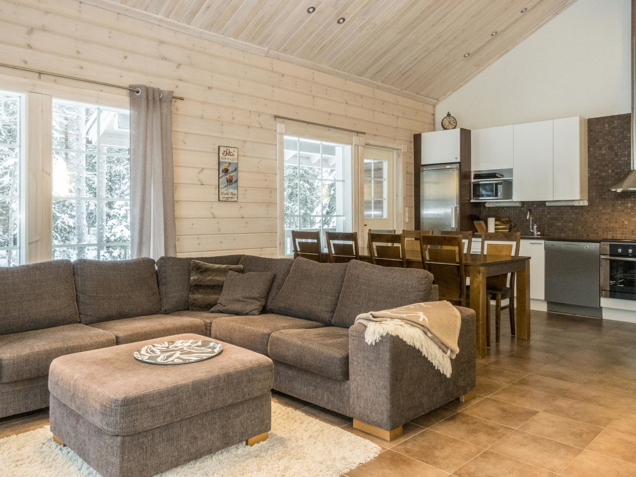 Foto 2 - Casa de 3 quartos em Kittilä com sauna e vista para a montanha