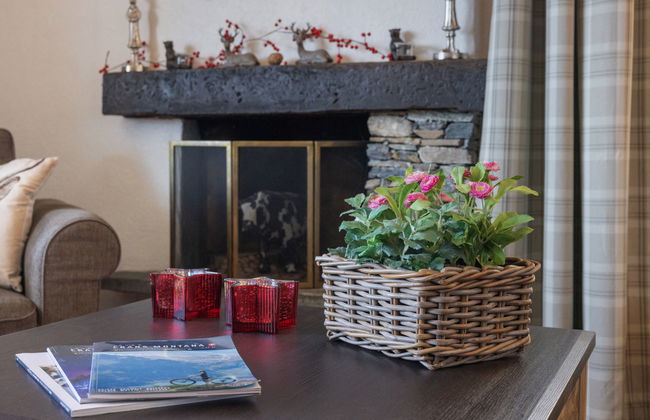 Appartamento con 4 camere da letto a Crans-Montana con piscina e giardino - Foto 7