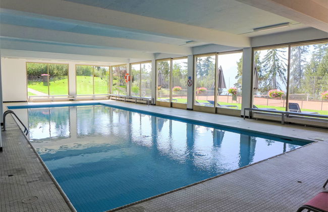 Apartamento de 4 quartos em Crans-Montana com piscina e jardim - Foto 26