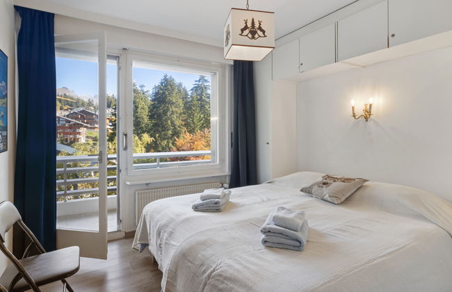 Appartamento con 4 camere da letto a Crans-Montana con piscina e giardino - Foto 23