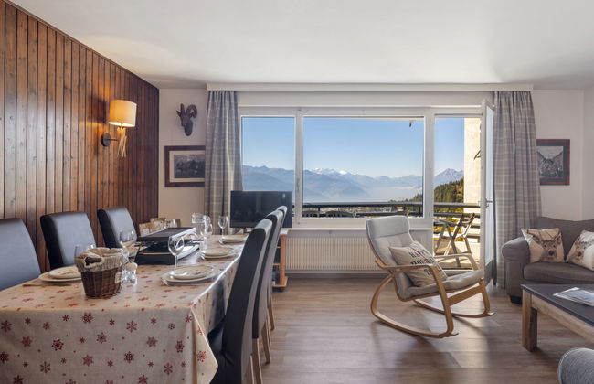 Appartamento con 4 camere da letto a Crans-Montana con piscina e giardino - Foto 12