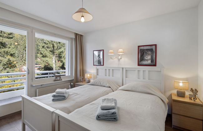 Appartamento con 4 camere da letto a Crans-Montana con piscina e giardino - Foto 3