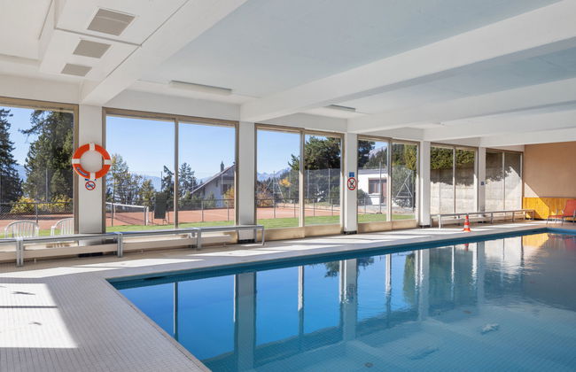Appartamento con 4 camere da letto a Crans-Montana con piscina e giardino - Foto 5