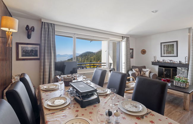 Appartamento con 4 camere da letto a Crans-Montana con piscina e giardino - Foto 13