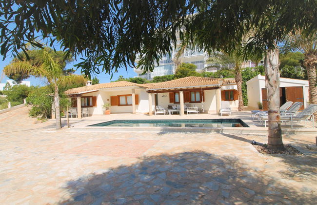 Casa de 4 quartos em Villajoyosa com piscina privada e jardim - Foto 48
