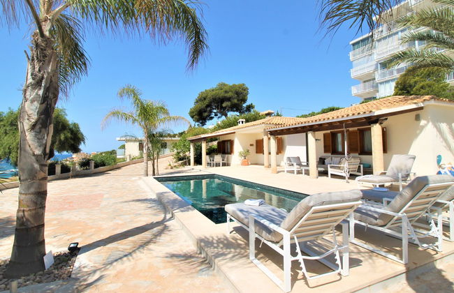Casa de 4 quartos em Villajoyosa com piscina privada e jardim - Foto 35