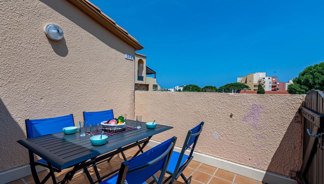 Apartment mit 2 Schlafzimmern in Leucate mit terrasse - Foto 1