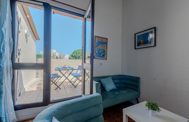 Apartamento de 2 quartos em Leucate com terraço - Foto 3