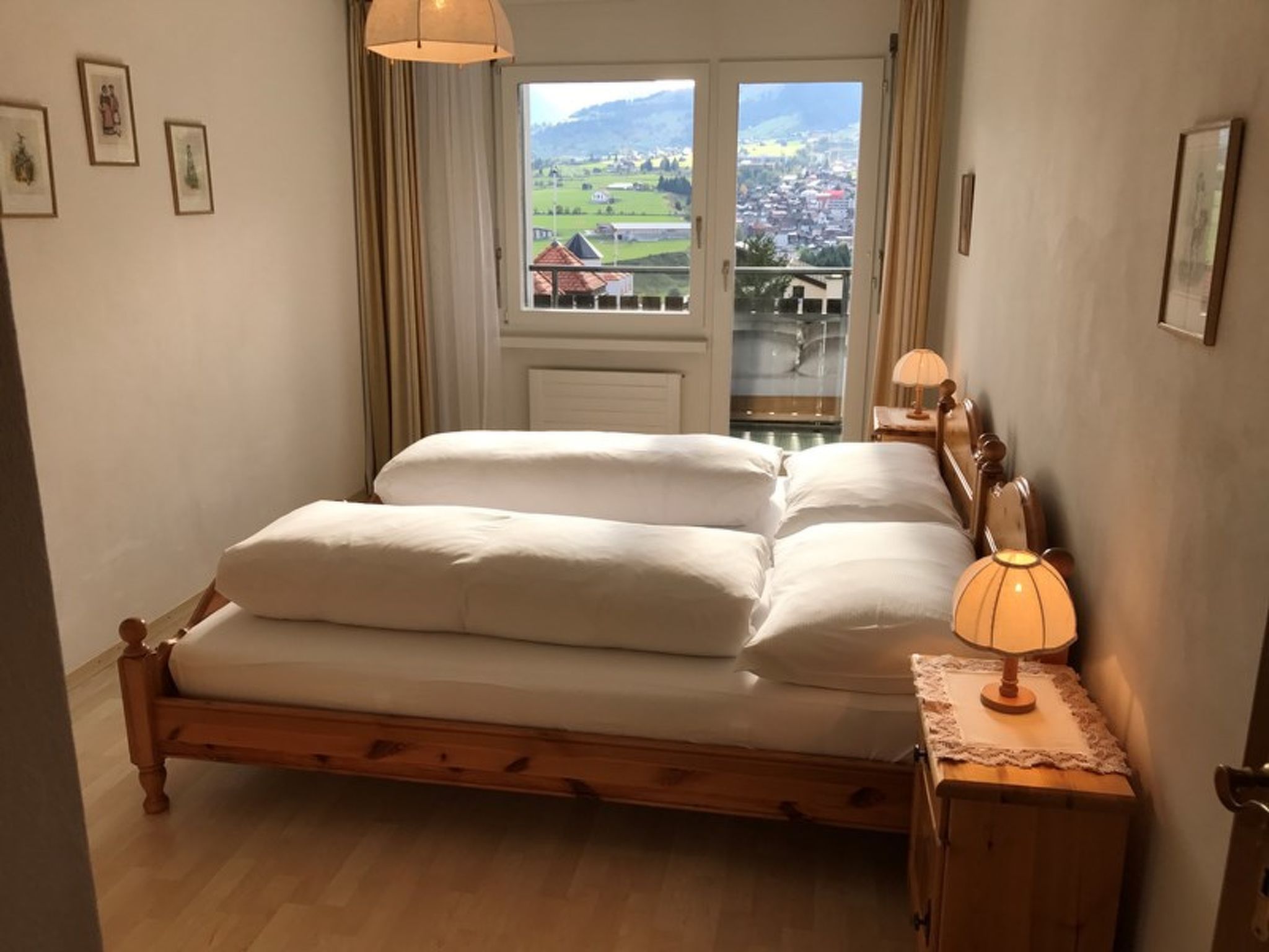 Foto 8 - Appartamento con 2 camere da letto a Disentis/Mustér con vista sulle montagne